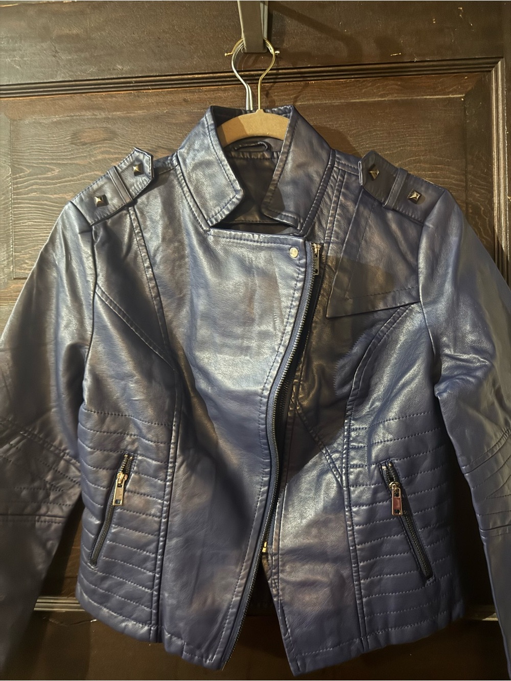 Sister Amy Dark blue Women’s Motorcycle Jacket